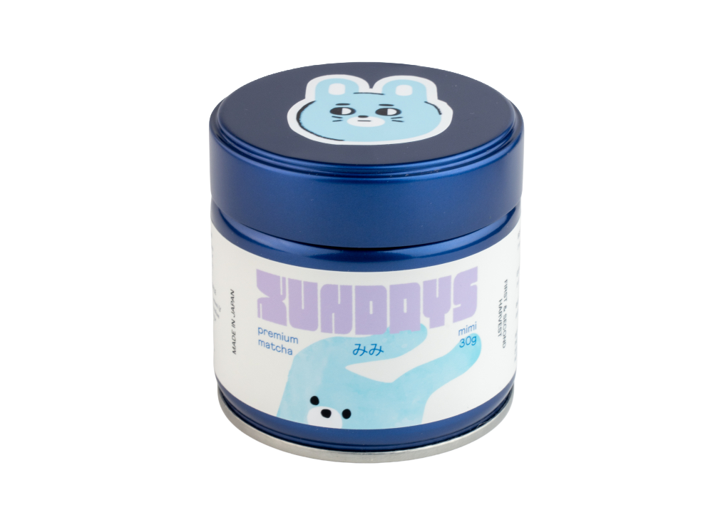Mimi Matcha tin by xundays – everyday matcha powder for lattes